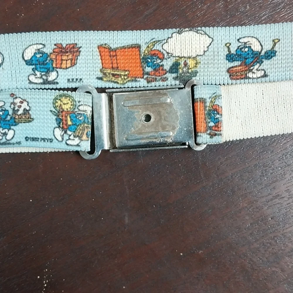 1982 Peyo S.E.P.P Smurf Belt